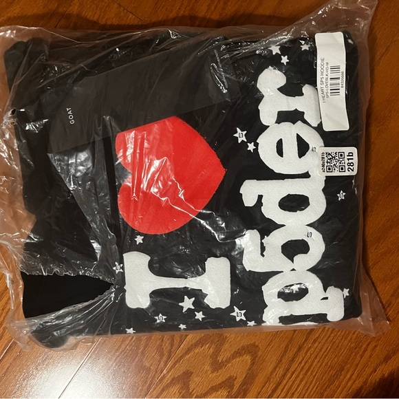 Sp5der Souvenir Hoodie ‘Black’ - Picture 2 of 2